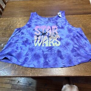 Disney Parks Star‎ Wars NWT sz 2X tie dye tank top